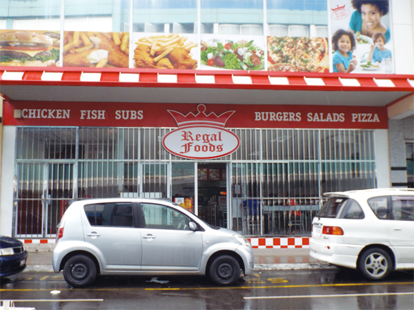 Image of Regal Foods in Bridge Street, Castries.