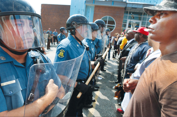 Face off in Ferguson