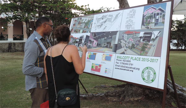 Viewing the drawings for Walcott Place.