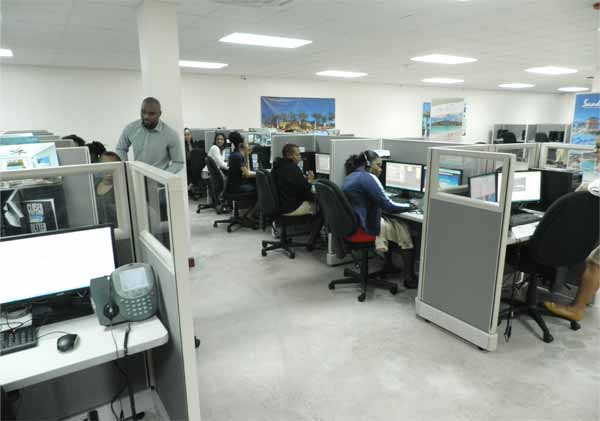 The new Sandals worldwide Marketing Centre.