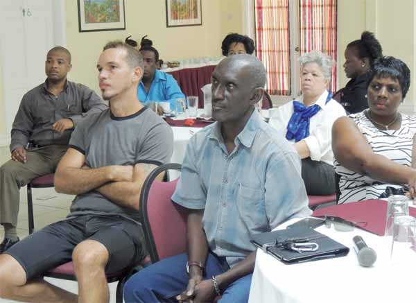 Service providers at the meeting