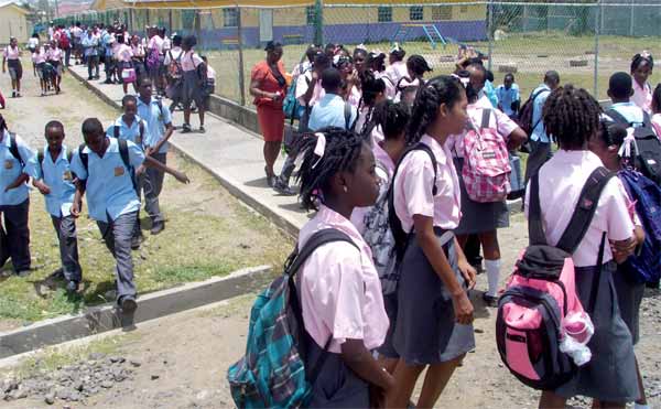 Vieux Fort Comprehensive Students Being Sent Home