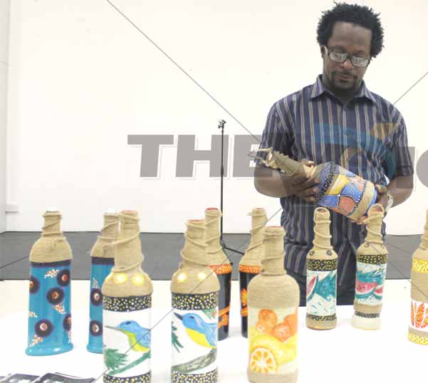 Image: Gary Butte has a message in a bottle for you.