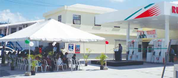 The new Rubis gas station owned by the Jn Marie family.