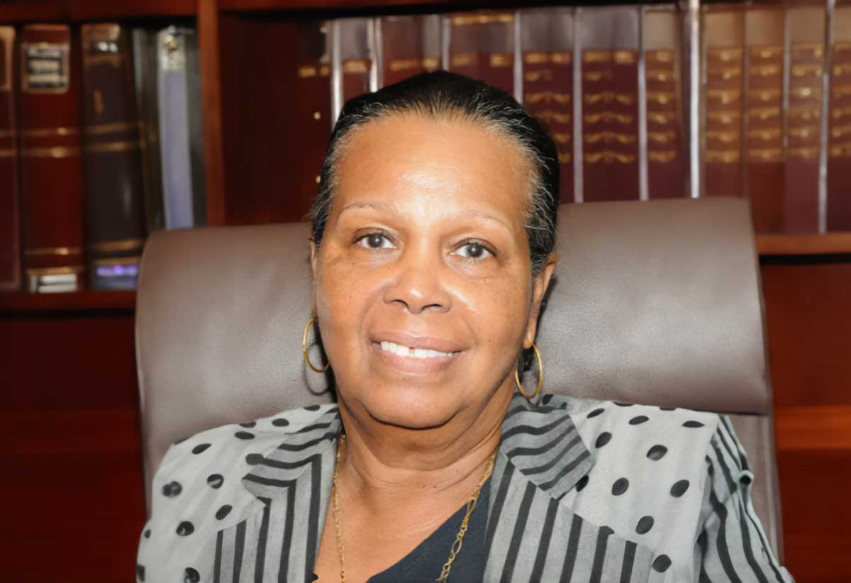 The late Justice Suzie d'Auvergne