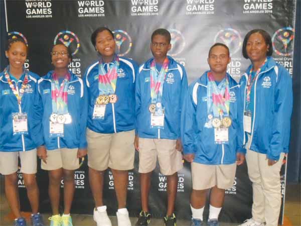 Bocce team (Photo: St. Lucia Special Olympics)
