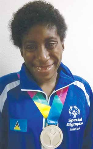 Cheryl Louisy (Photo: St. Lucia Special Olympics)