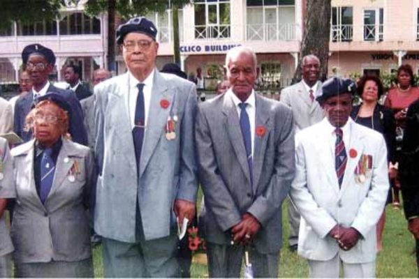 Image of some local war veterans.