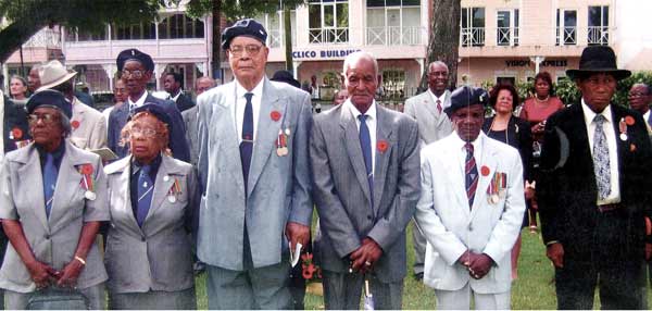 Image of some local war veterans.