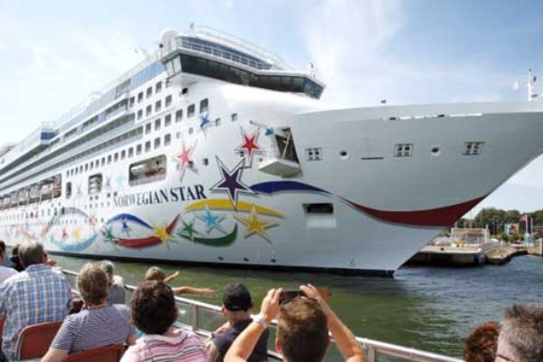 A Norwegian Cruise Liner