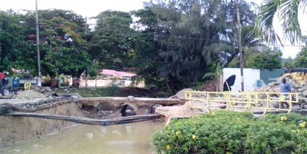 Image of Collapsed Road
