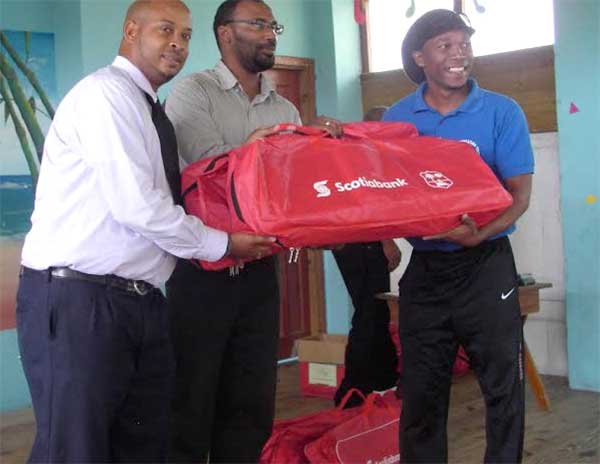 Image: Cricket gear for the schools.