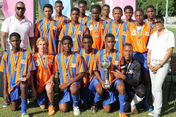 Image: Valley Soccer Academy Under 17 champions (PHOTO Castries Football Council)