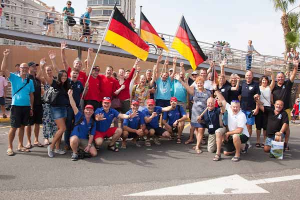 Image: The German crews of ARC 2015