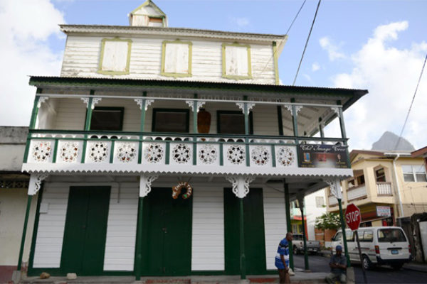 One of the historical Soufriere buildings