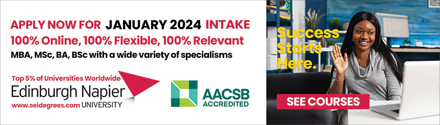Tap/click here to apply now for January 2024 intake at Edinburgh Napier University