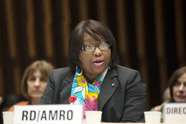 Image of PAHO Director, Dr. Carissa Etienne