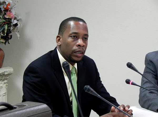 Governor of the Eastern Caribbean Central Bank, Timothy N. J. Antoine 