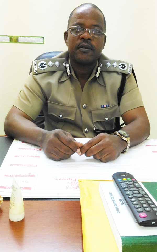Image: Police Commissioner Severin Moncherry