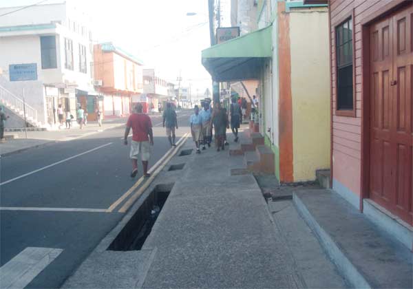 Image: Clarke Street, clear of Vendors.