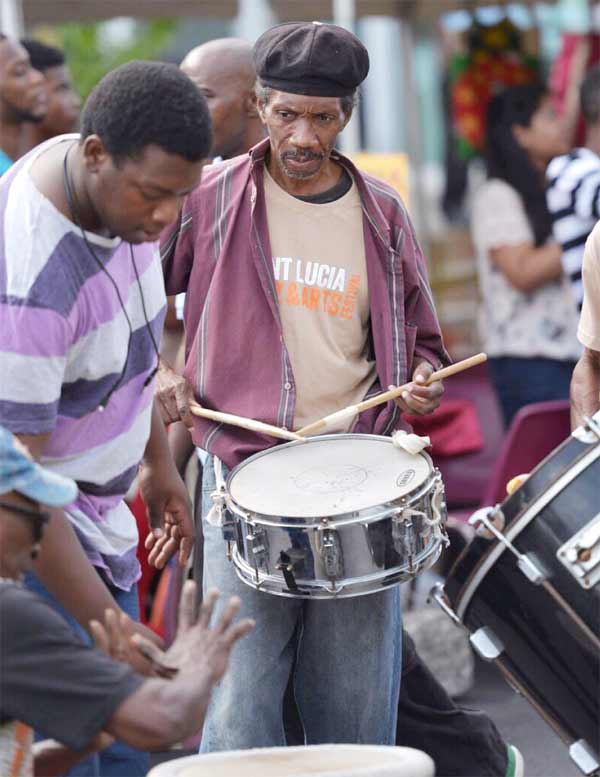 Image: Local artistes finding a platform at the Festival.