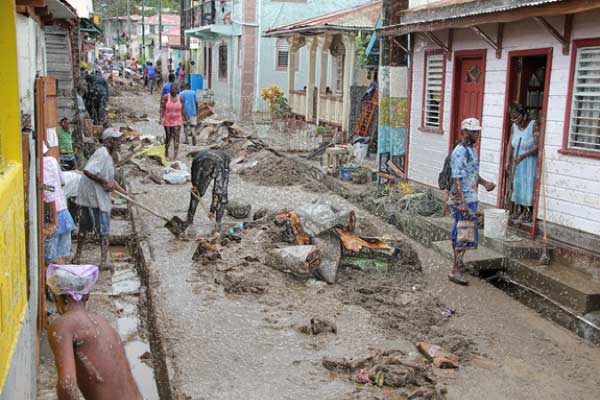Image: Infrastructure damaged by natural disasters