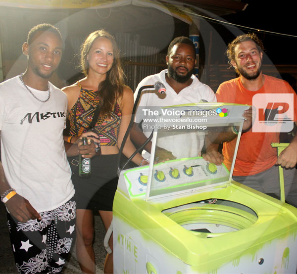 img: Despite all its spin, this washing machine cooler was just cool enough for the runner-up position.