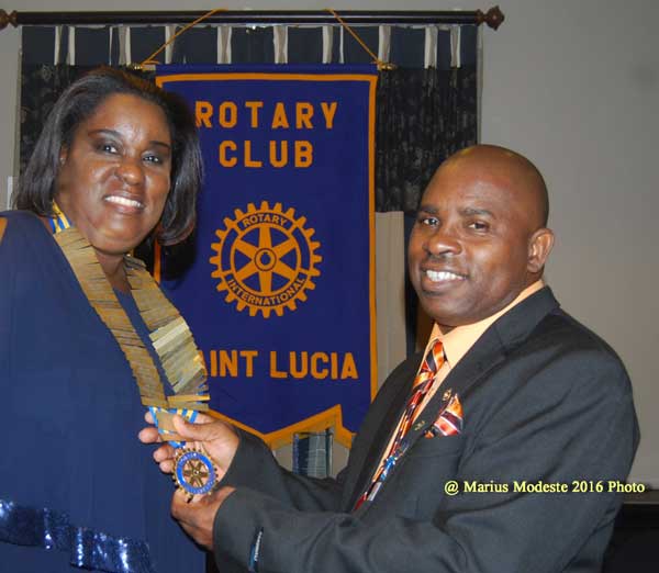 img: Selma St. Prix takes over Rotary
