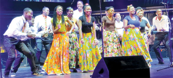 i mg: Justus performing on stage