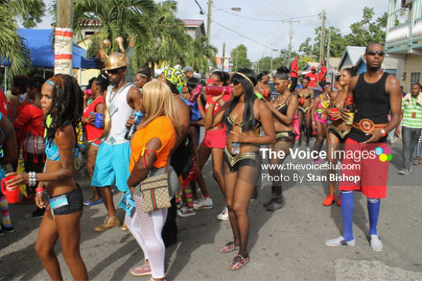 Image: Three years ago, Gros Islet Carnival generated some positive buzz. [PHOTO: Stan Bishop]
