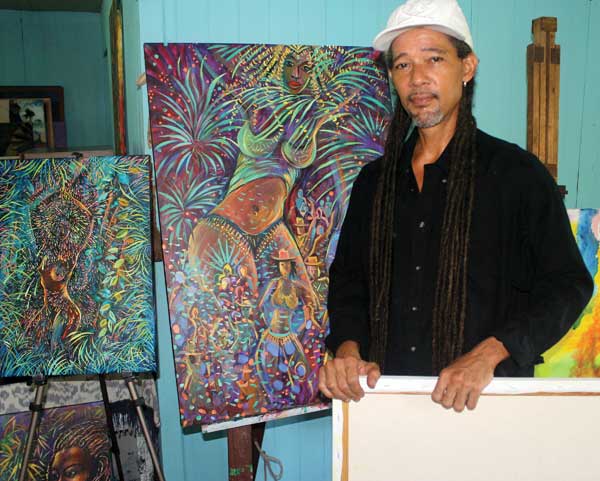 Image: Abstract Artist Arnold Toulon