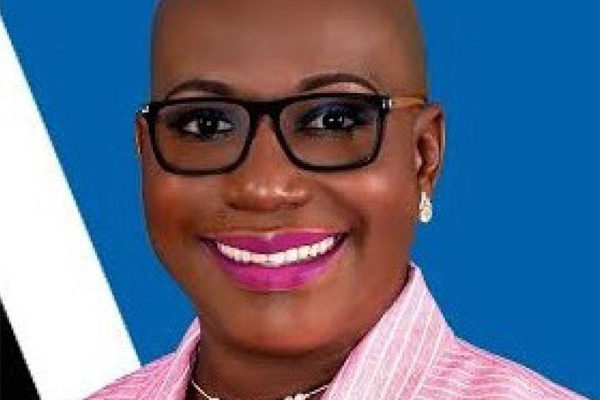 Image: Minister for Education, Innovation, Gender Relations and Sustainable Development, Dr. Gale Rigobert