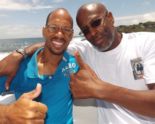 Image of Herman with Kendal John.