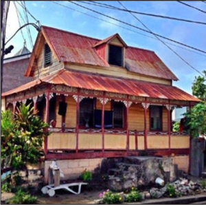 img; Old architecture in Vieux Fort.