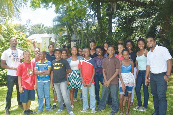 Image: The Sandals scholarship winners