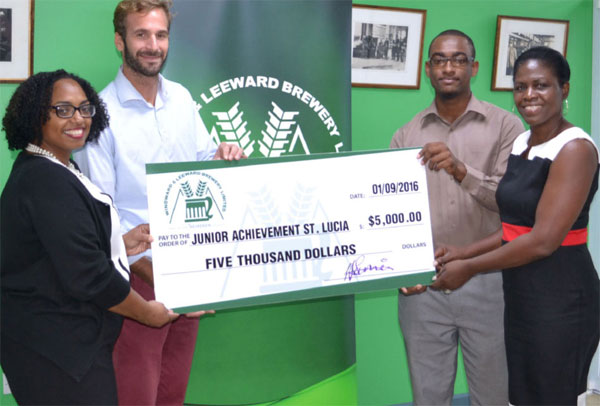 The presentation to JA.