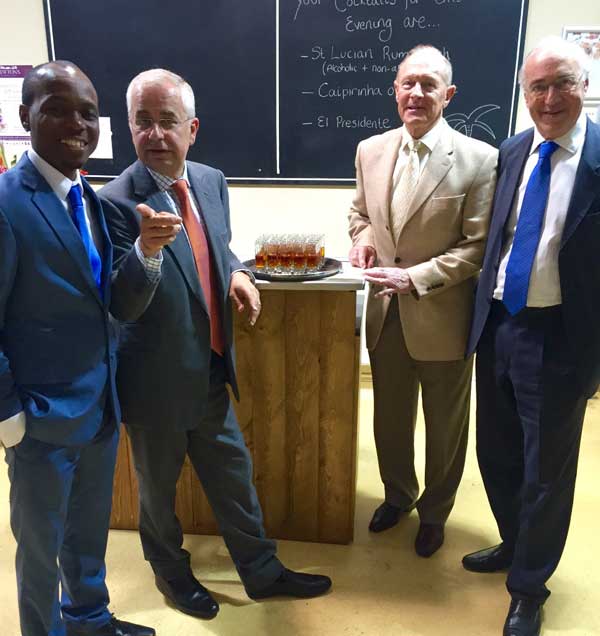 Minister Fedee in UK