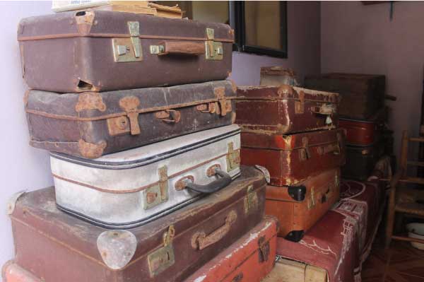 Image: Some of the items in the museum.