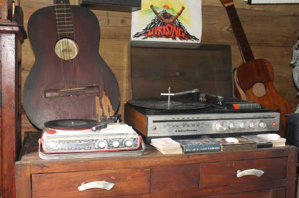 Image: Some of the items in the museum.