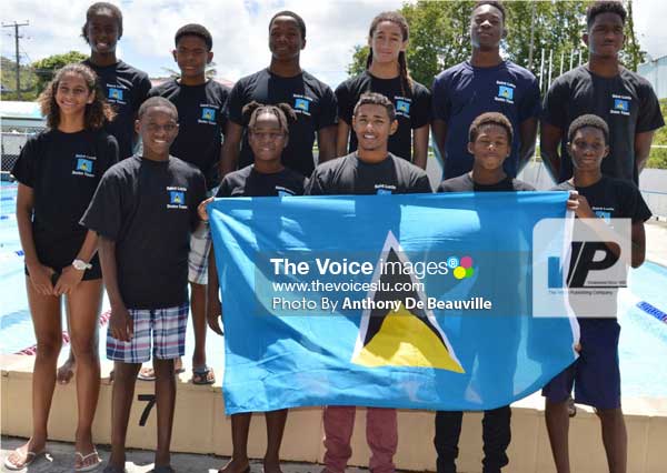 Image: Some of the swimmers seen here will be vying for OECS selection (PHOTO: Anthony De Beauville)