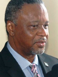 Image of Home Affairs Minister, Hermangild Francis