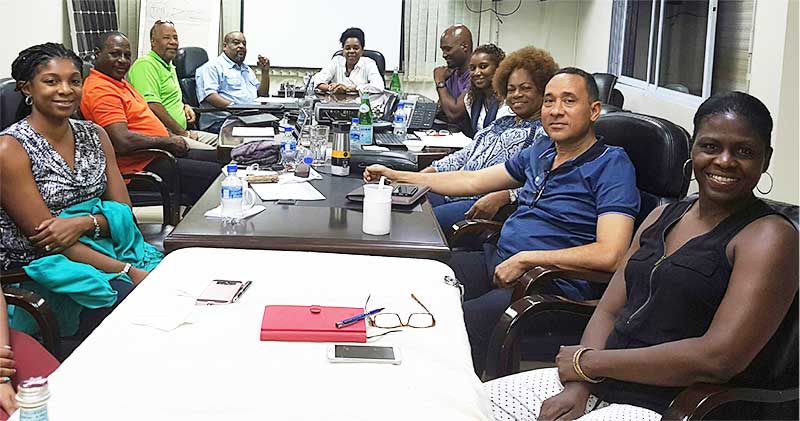 Image: Board members at the retreat.