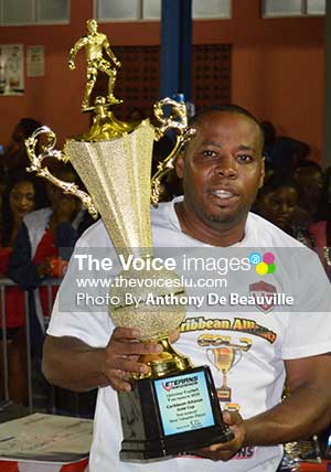 Image: MVP of the tournament Barnett Bledman (VSADC)
