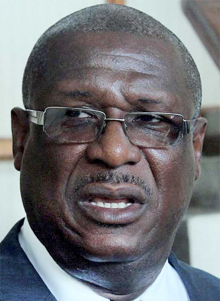 Image of Infrastructure Minister, Stephenson King,