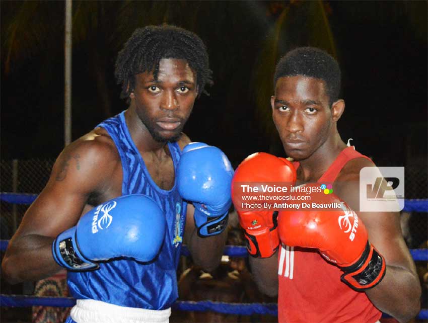 Image: (l-r) Lyndell Marcellin and Nathan Ferrari will lead Saint Lucia’s charge at the championship. (Photo: Anthony De Beauville)