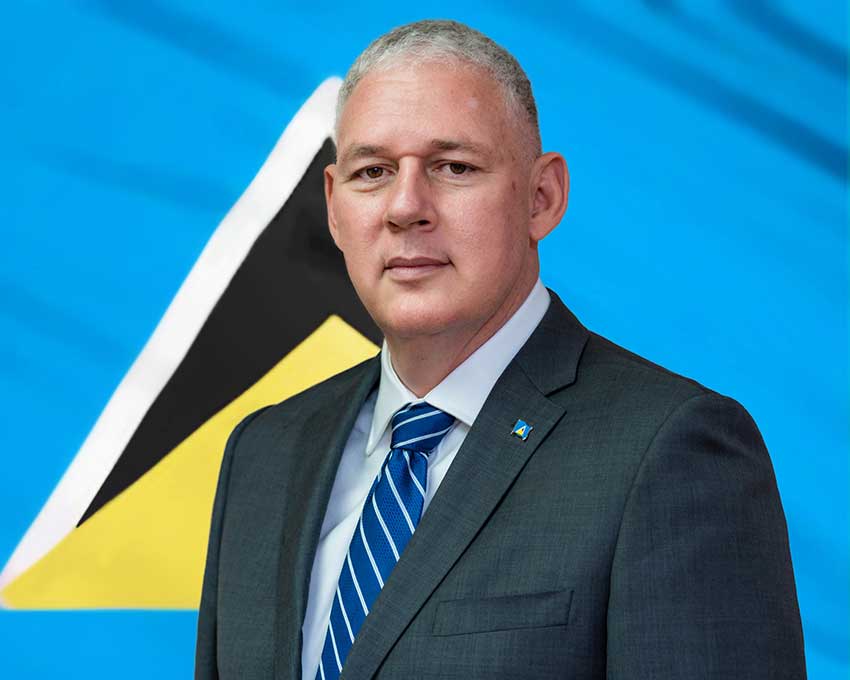 Opposition Leader Allen Chastanet