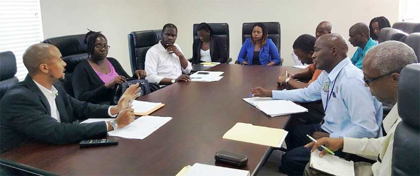 Image: Regional stakeholders during consultation.