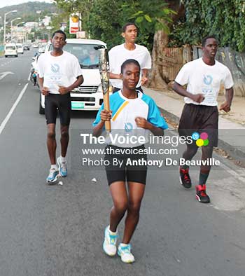 Image: An athlete carrying the QBR