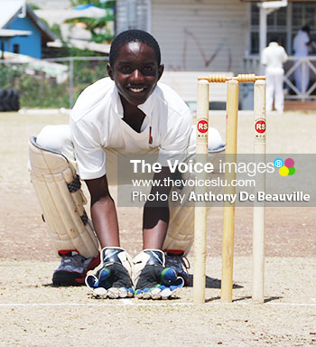 Image of Wicketkeeper/batsman Kimani Melius (Photo: Anthony De Beauville)