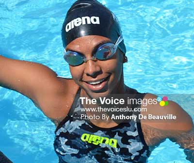 Image of national swimmer, Katie Kyle (Photo: Anthony De Beauville)